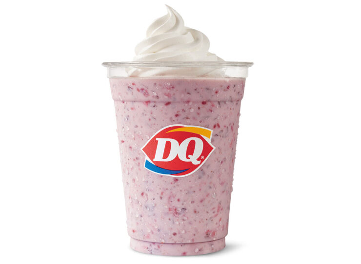 Dairy Queen — Raspberry Chip Shake