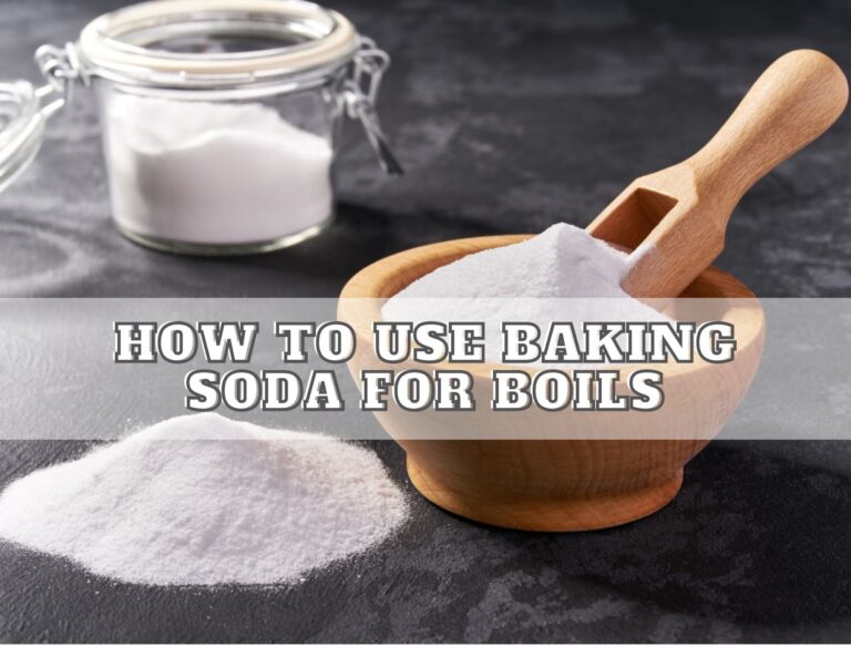 How To Use Baking Soda For Boils
