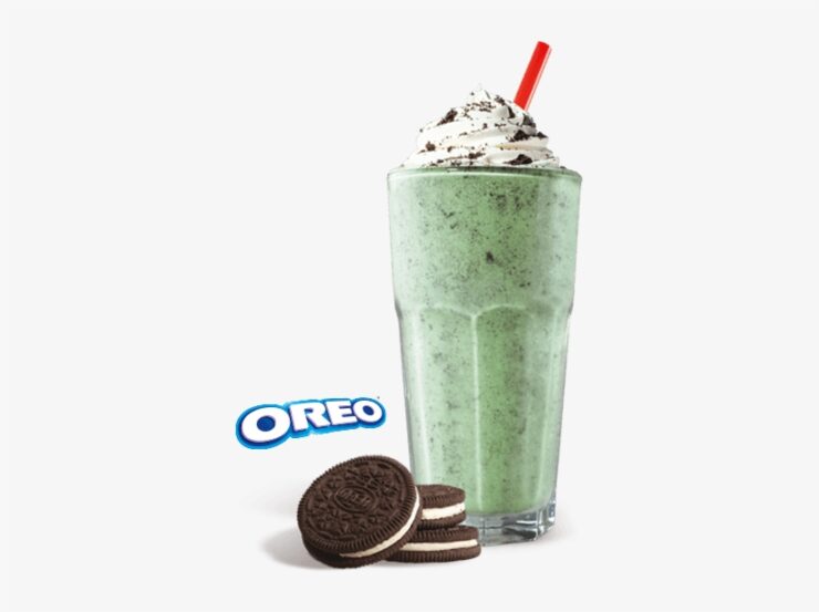 Oreo Mint Shake - Steak n Shake