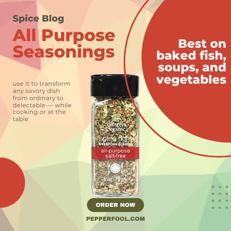 Simply Organic Spice Right Everyday Blends All Purpose Seasoning  