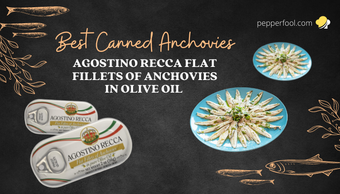 Agostino Recca Flat Fillets of Anchovies in Olive Oil  