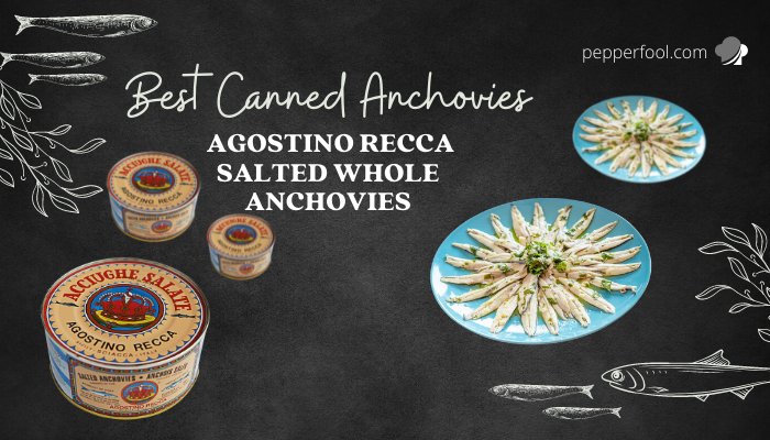  Agostino Recca Salted Whole Anchovies